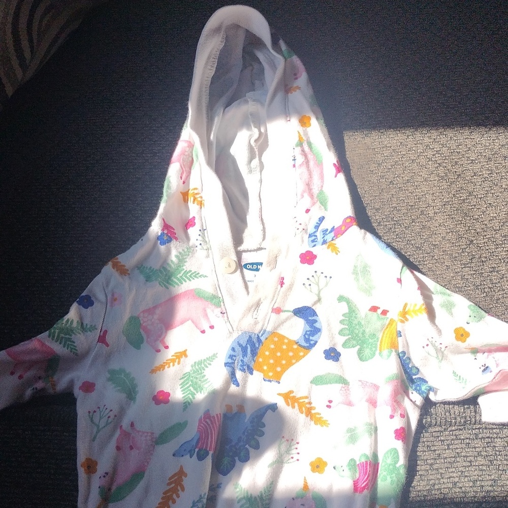 Old navy hooded onesie